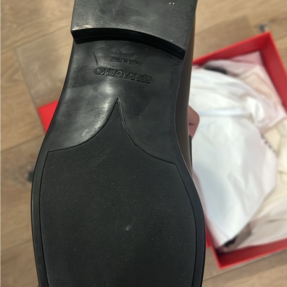 Men’s Ferragamo Foster Gancini Bit Loafers - Picture 3 of 4